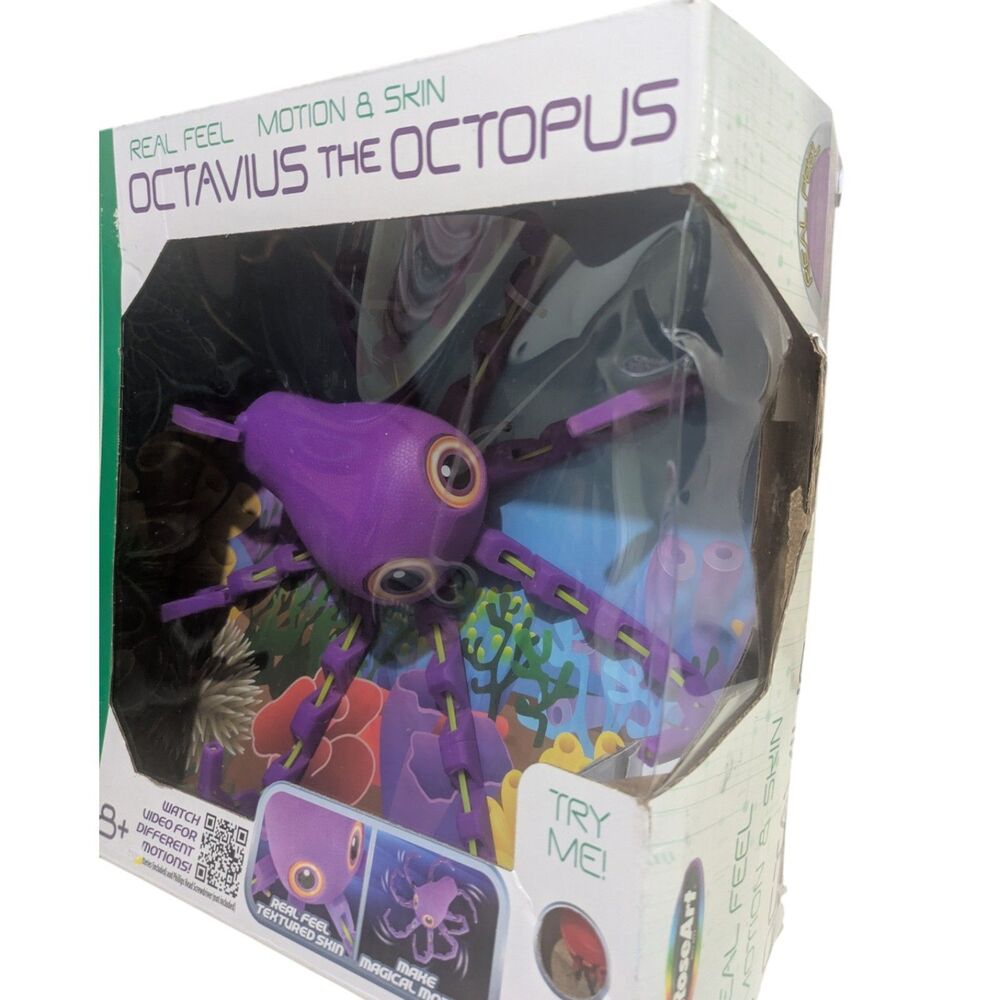 RoseArt Robo-X Octavius the Octopus Motion Toy Interactive Octopus New - Picture 3 of 5